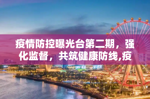 疫情防控曝光台第二期，强化监督，共筑健康防线,疫情防控曝光台第二期