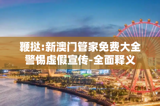 鞭挞:新澳门管家免费大全警惕虚假宣传-全面释义
